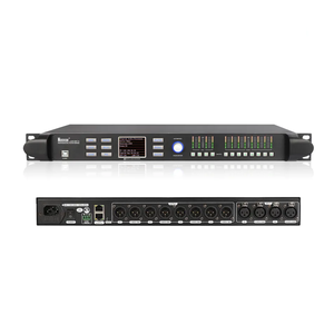 Nuoxun LM848RTS procesadores de audio de gama alta 4 en 8 salidas DSP sistema de sonido de altavoz profesional mezclador inteligente digital procesador de audio - Product Image 6