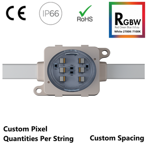 DMX512 RGBW inteligente RGB LED tira impermeable LED RGBW píxeles de luz para la iluminación del paisaje - Product Image 2