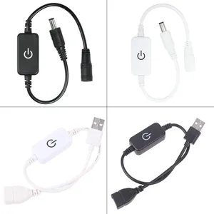 DC 12V/24V LED striscia di colore singolo luce Touch Dimmer interruttore Controller PWM telecomando controllo della luminosità per 5050 2835 LED - Product Image 1