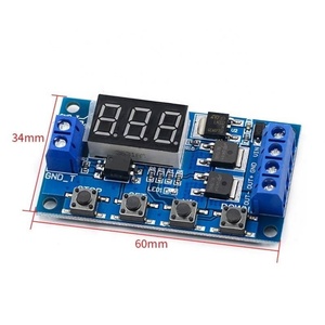 Timer <strong>Delay</strong> Switch Circuit Board DC 12V 24V Dual MOS LED Digital Time <strong>Delay</strong> Relay Trigger Cycle Timing Control Module DIY - Product Image 4