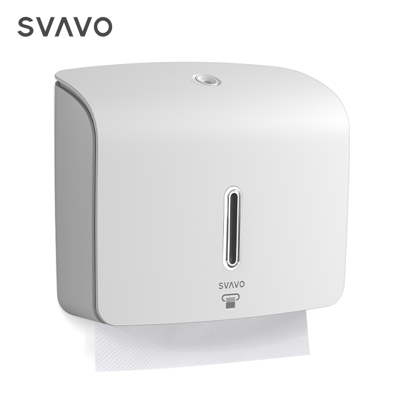 Blanc et gris avec le logo SVAVO