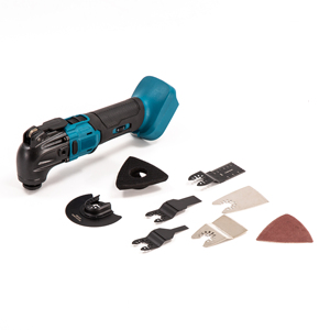 Herramienta de corte de carpintería de pulido multiherramienta oscilante alimentado por batería de fábrica profesional - Product Image 2