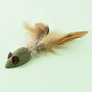 Hierba gatera 100% Natural para gato, juguetes con plumas, menta, novedad, venta al por mayor - Product Image 4