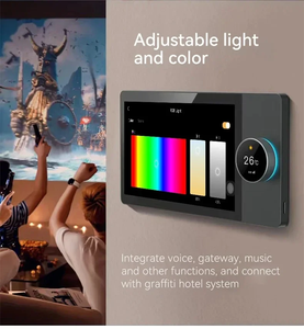 Pantalla táctil OEM Tuya de 10 pulgadas con panel de control del hogar inteligente con perilla para sistema de automatización del sistema del hogar inteligente - Product Image 4