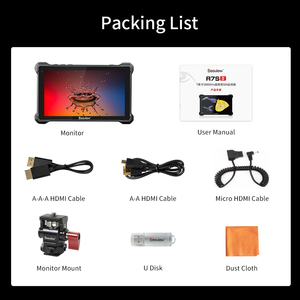 Desview R7SIII 7インチフルタッチスクリーンモニター2800nits高輝度4K HDM/3G-SDIカメラトップモニターに入力および出力 - Product Image 6