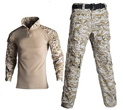 Camouflage numérique du désert