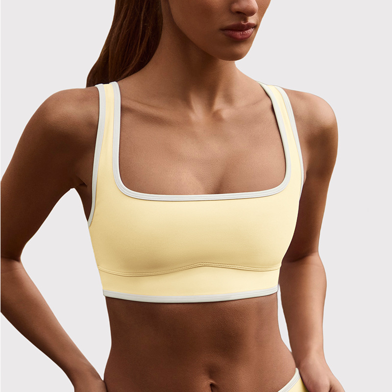 Jaune - Soutien-gorge de sport