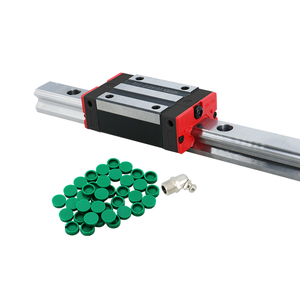 2pc HGR20 HGH20 Square Linear <strong>Guide</strong> Rail + 4pc Slide <strong>Block</strong> Carriages HGH20CA/flang HGW20CC <strong>CNC</strong> <strong>Router</strong> Engraving Linear Slider - Product Image 2