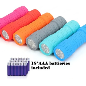 ไฟฉายขนาดเล็กไฟฉายแฟลช9LED พลาสติกของขวัญสำหรับเด็ก - Product Image 4