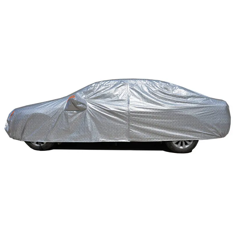 Film d'aluminium pour vêtements de voiture coton velours neige gel pluie et protection solaire LOGO personnalisé housse de voiture