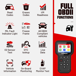 CRT 5011E elektrikli kod okuyucu analizörü yeni TPMS Relearn aracı başlatmak için 315/433MHz 1 yıl ücretsiz ömür boyu güncellemeler arabalar - Product Image 4