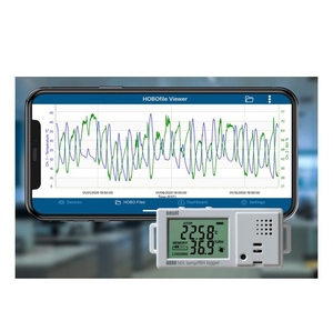 Registrador DE DATOS inalámbrico autónomo HOBO Registrador de datos de humedad relativa de temperatura Registrador habilitado para Bluetooth