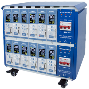 Controlador de temperatura de canal caliente para máquina de inyección, herramienta de moldeado de plástico digital pid de 12 zonas - Product Image 1