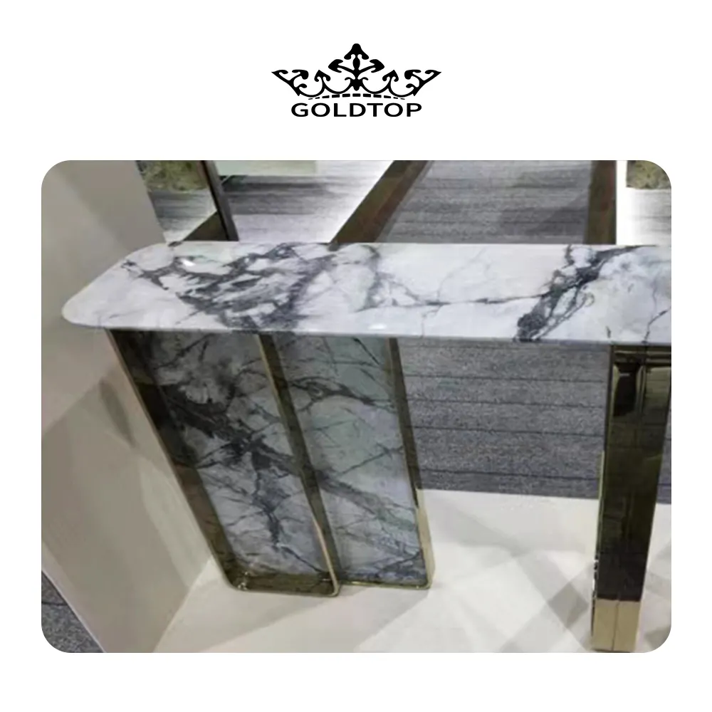 Goldtop OEM/ODM Marmo Marmol mármol popular diseños modernos mármol cuadrado piedra mármol aspecto losa azulejo para la decoración de las paredes del salón