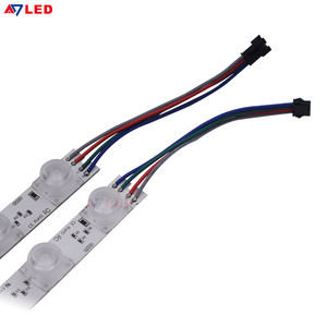 Özel aydınlatmalı duvar tasarımı DC 12V RGB LED ışık Bar tabela noel ışık kutusu için renkli aydınlatma alüminyum gövde ile - Product Image 3