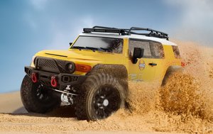 EX86120 rc araba 1/10 4WD 2.4G uzaktan kumandalı tırmanma araba rc Off-road araç RC paletli kiti çocuk oyuncak - Product Image 5