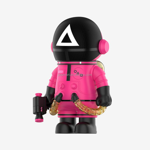 100% orijinal Popmart MEGA uzay MOLLY kalamar oyunu için 400% + 100% 3D Action Figure PVC karikatür oyuncak gizem kör kutusu tahsil f - Product Image 4