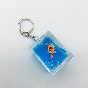 流行定制亚克力可爱卡哇伊立方体3d钥匙扣纪念品礼品