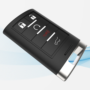 Scocca per chiave remota per auto Cadilla-c con pulsante MS 4 + 1 per custodia di controllo del veicolo di ricambio per Cadilla-c custodia per chiave vuota Transponder per auto - Product Image 3
