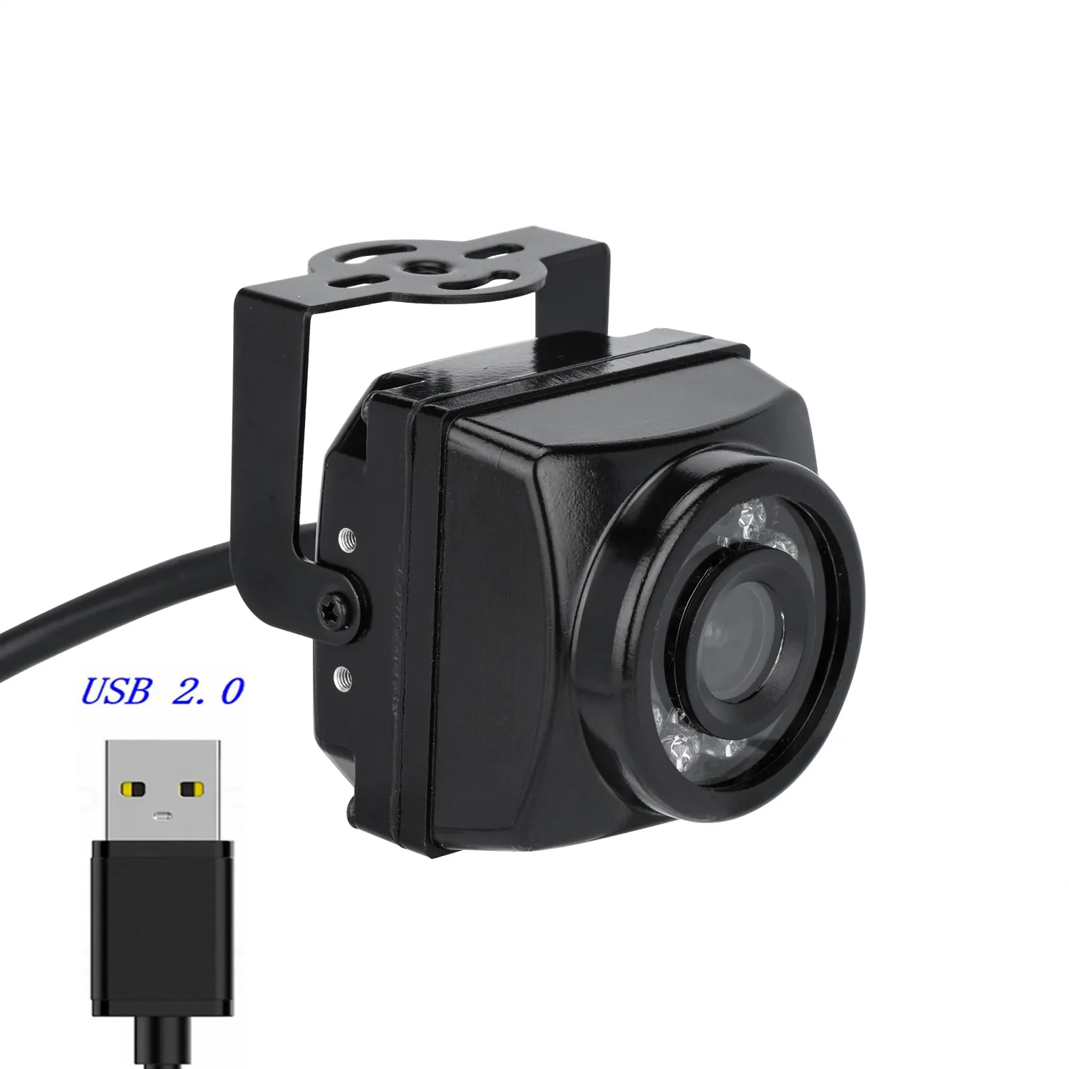 IP66 impermeabilizza la Mini macchina fotografica all'aperto del CCTV di UVC di tipo-c UVC di androide OTG per il chiosco della compressa Mini 940NM IR USB Cam Full HD 1080P 720P USB