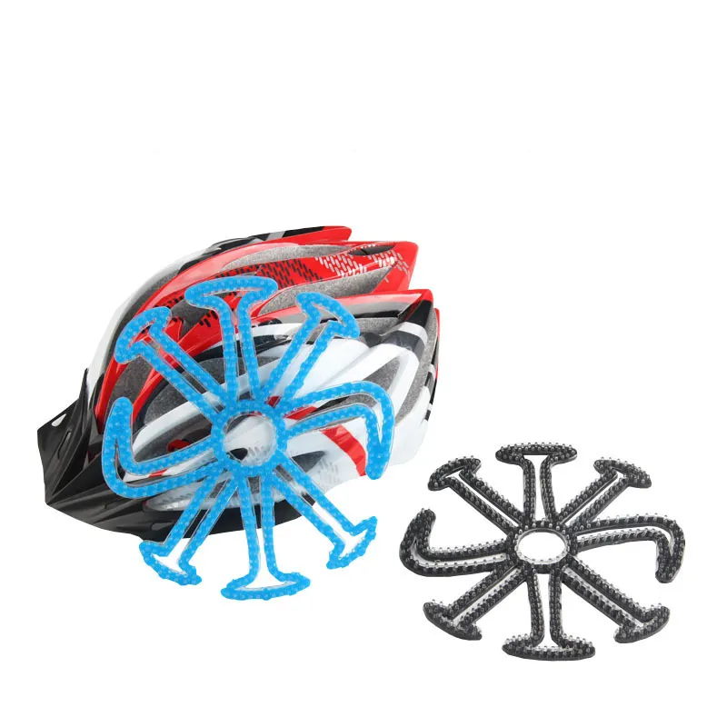 新しいデザイン通気性自転車ヘルメットライナーキャップ安全自転車ソフトシリコンヘルメットパッドインナーライナーヘッドヘアスタイル保護パディング