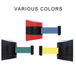 ABS vành đai căng có thể thu vào stanchion Wall Mount rào cản giao thông - Product Image 2