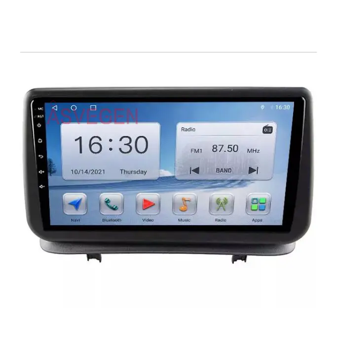 Per Renault Clio 3 CLIO 3 2005-2014 4G WIFI autoradio navigazione GPS Android Auto Carplay lettore DVD Stereo