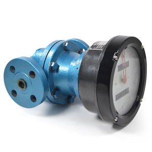 เครื่องวัดอัตราการไหลของเกียร์วงรี50-120000L/ชม. ทำจากเหล็กหล่อความแม่นยำ0.5% - Product Image 4