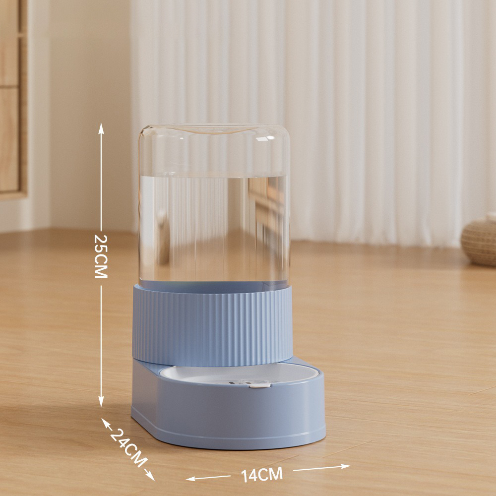 Distributeur d'eau bleue