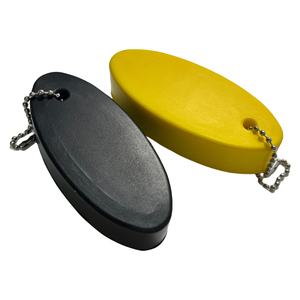 卸売PUフローティングキーホルダーBo-atキー楕円形PUフロートキーホルダーボート用防水フローティングキー - Product Image 6