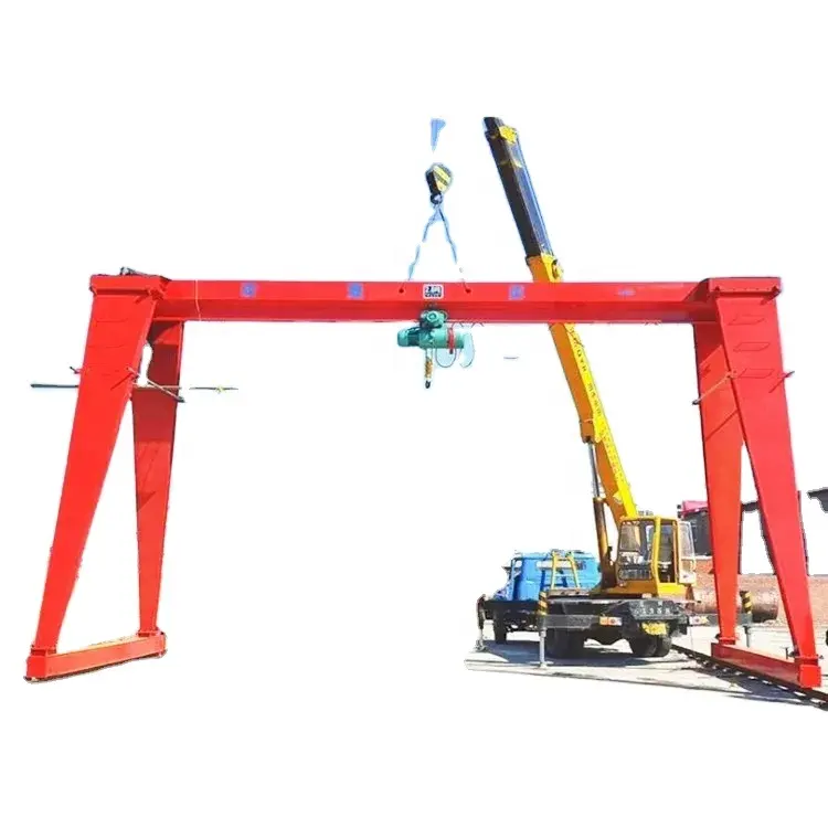 5 ton 10 ton 20 ton Hot Sale Single Double Gantry Crane Marble Lifting Crane Gantry With Best Price