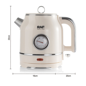 RAF R.7522高品质快速煮沸1.5L电水壶茶时尚复古温度显示电水壶 - Product Image 5