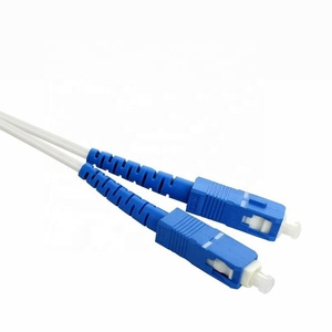 Venta al por mayor SC/UPC G652D OM4 SM MM FC SC ST LC conector 1M 5M 10M Cable de conexión de fibra óptica - Product Image 1