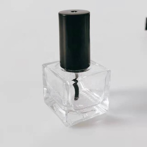 3.5ml 8.5ml 10ml 14ml 16ml Mini Rectangle Customized UV Gel Nail Polish clear Glass Empty <strong>Bottle</strong> with Brush Cap - Product Image 2