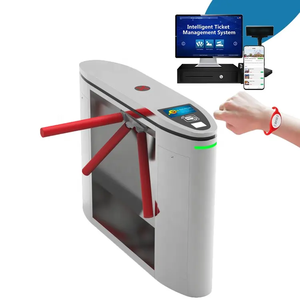 Venta directa de entrada peatonal, torniquete de Control de acceso, Rfid, ticket automatizado, trípode seguro, puerta de torniquete con sistema de ticket - Product Image 2