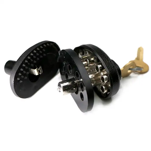 新着2ボタンロック安全ロックポータブルロック - Product Image 4