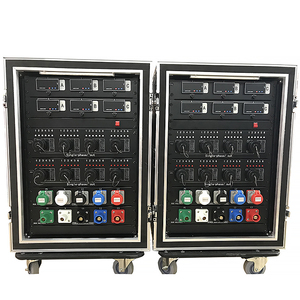 Newest <strong>Design</strong> 48 Channels Power Distro With 400a Camlock <strong>Input</strong> and 19pin Socapex Connector Outputs for All Stage <strong>Devices</strong>