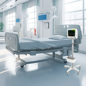 Xách tay Vital Signs Monitor Xe đẩy đa Thông số bệnh nhân Thiết bị giám sát thiết kế công nghiệp kim loại giỏ cho bệnh viện sử dụng - Product Image 5