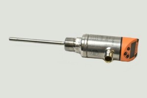 Sensor de temperatura IFM original con pantalla TN2333 con señal analógica de salida conmutada y IO-Link