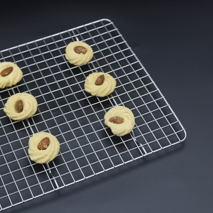 Đa Chức Năng Thép Không Gỉ Làm Mát Giá Cho Nửa Tấm Bánh Pan Nướng Thân Thiện Với Môi Vuông Nướng Món Ăn Cho Nhà Bánh Sử Dụng - Product Image 3