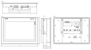 SIMATIC HMITP1200コンフォートスマートパネル6AV2124-0MC01-0AX0プログラム可能なPLCPACおよび専用コントローラー - Product Image 4