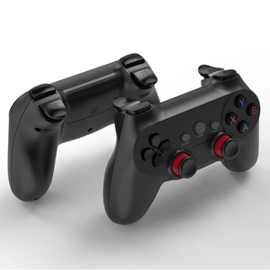 Controlador inalámbrico dual de 2,4G con motor de vibración Compatible con computadora Android TV para Nintendo Mobile para PUBG-Juego Doble