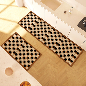 Anti-Vermoeidheid Keuken Gedempte Mat Voor Vloer Ultra Zachte Waterdichte Staande Vlekbestendige Pvc Comfort Tapijten Voor Thuiskantoor - Product Image 1