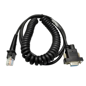 สายเคเบิลพีวีซีสีดำ3ม. แบบยืดหดได้ RS232 DB9 H D M I Data Power ทองแดง ABS FPC สำหรับระบบพลังงานแสงอาทิตย์ PCB RF - Product Image 1