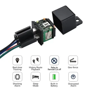 SinoTrack高品質リアルタイムGPSトラッカーST-907車のリモートエンジンカットオフ追跡デバイス2Gネットワーク周波数 - Product Image 4