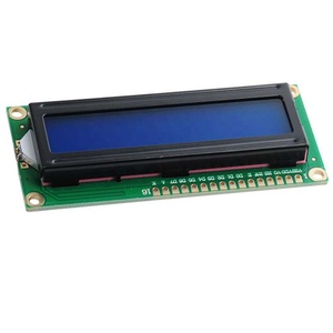 Carattere bianco della lampadina blu grafica dei punti di diymsuits 1602 del modulo 5V IIC I2C 16x2 per Arduino