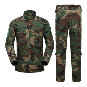 Yüksek kaliteli kum Python kamuflaj Jack ve pantolon eşofman nefes Polyester kumaş açık ceketler üniforma - Product Image 3