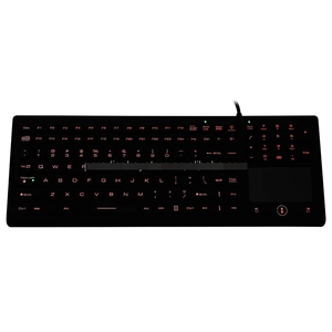 Teclado Industrial Médico IP67 con panel táctil Teclado Industrial Médico lavable y esterilizado con panel táctil de PC portátil - Product Image 4