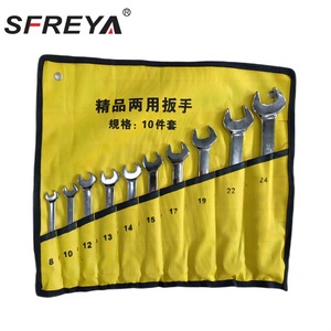 SFREYA S220A Wrench,Combination Set Carbon Steel Open End Combination Spanner Available in Multiple Sizes From 6mm to 32mm - Product Image 2