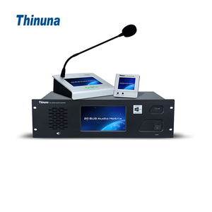 Thinuna PX-3000, по заводской цене, система голосовой сигнализации 20 шин, 20-шинная интегрированная система голосовой связи, 8 входов, 8 выходов, аудио матричный хост - Product Image 1